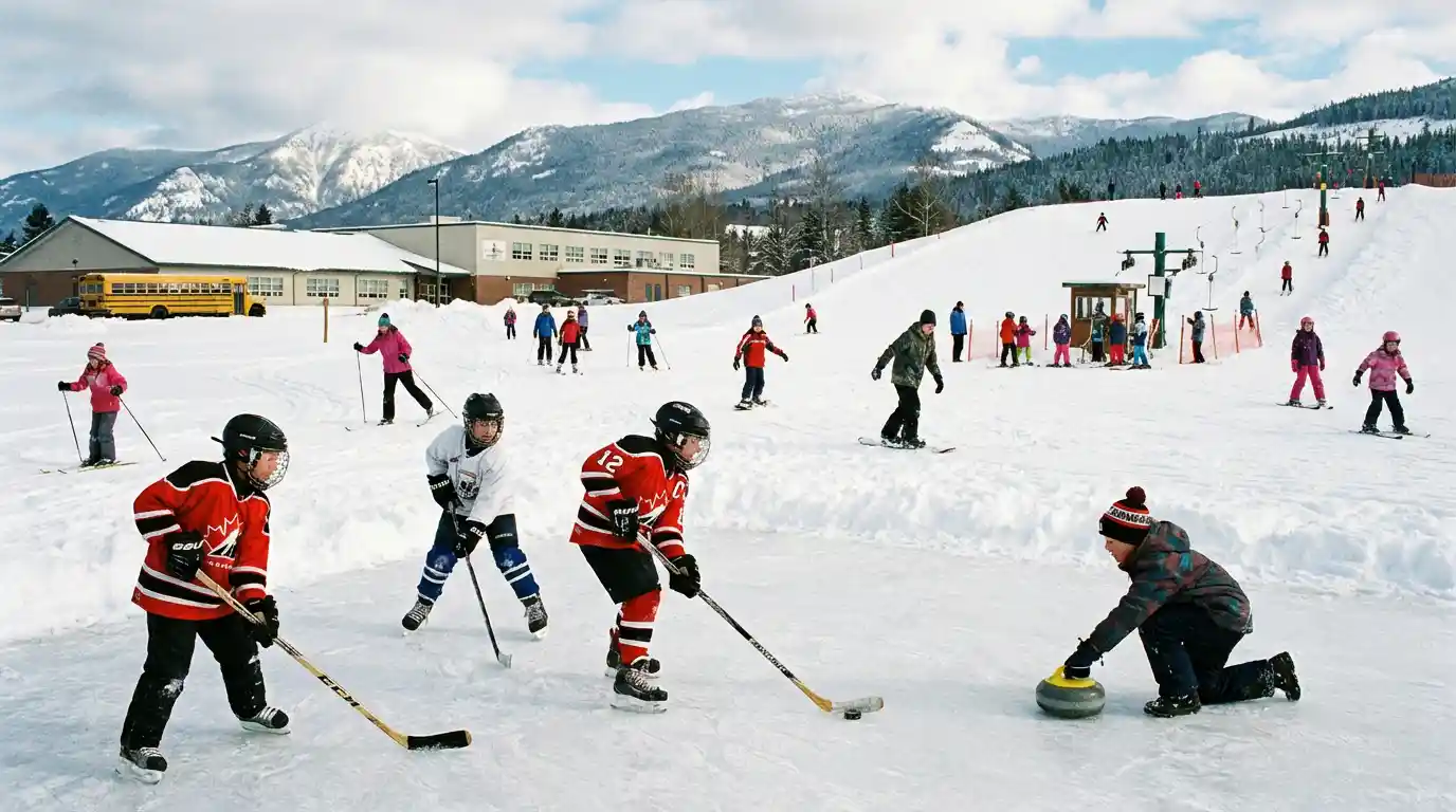 Actividades escolares al aire libre y su impacto en Canadá ¿Qué deportes de invierno se practican desde la escuela en Canadá 2