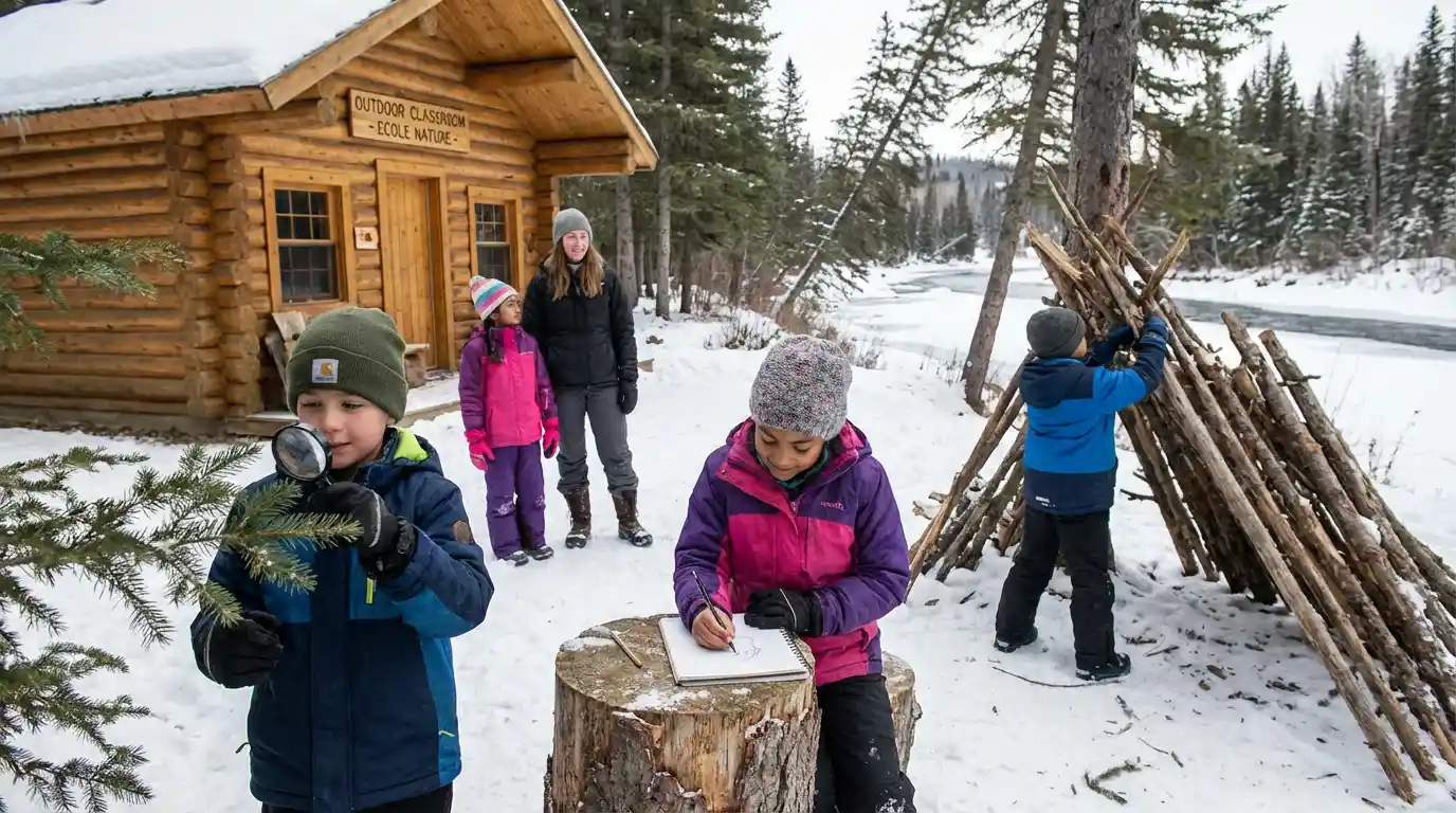 &iquest;Qu&eacute; es realmente &ldquo;vivir la naturaleza&rdquo; en la vida escolar canadiense 2