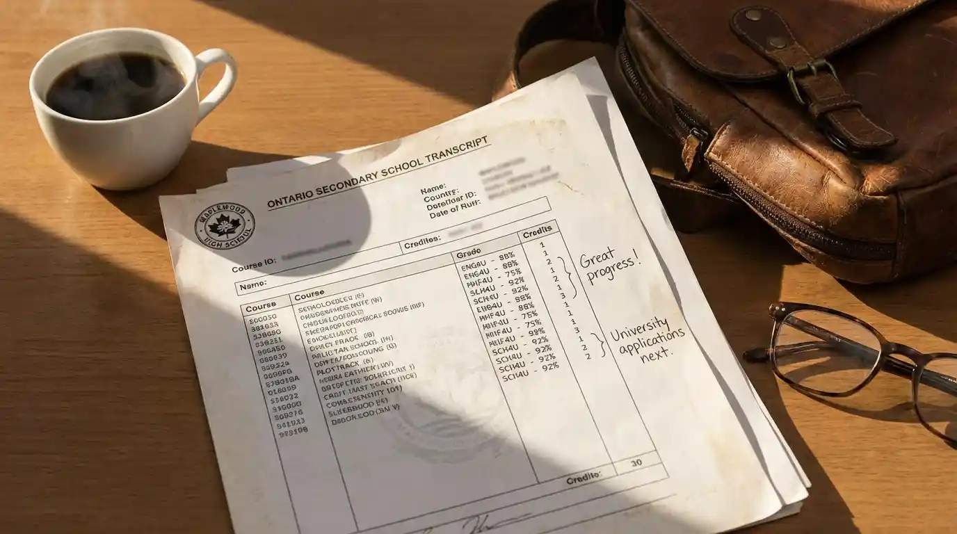 &iquest;Qu&eacute; le cuenta de ti tu &ldquo;high school transcript&rdquo; en Canad&aacute; 2