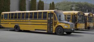 Autobús escolar canadiense