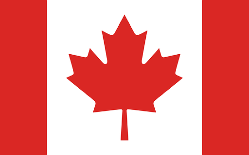 Bandera de Canadá
