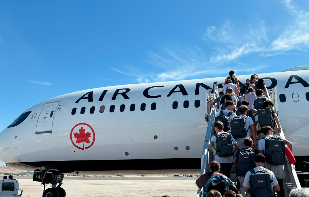 estudiantes de secundaria en Canadá